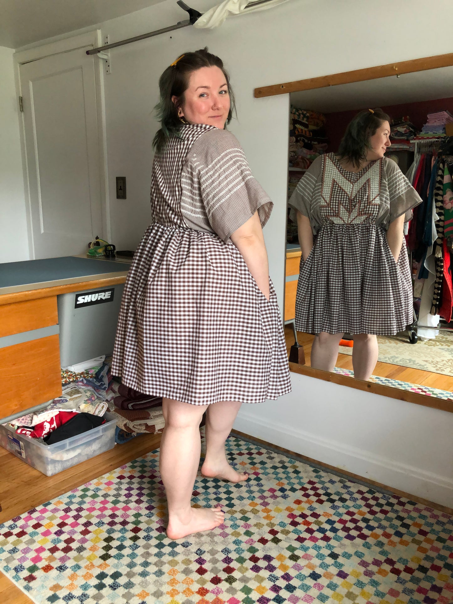 2X Ash dress
