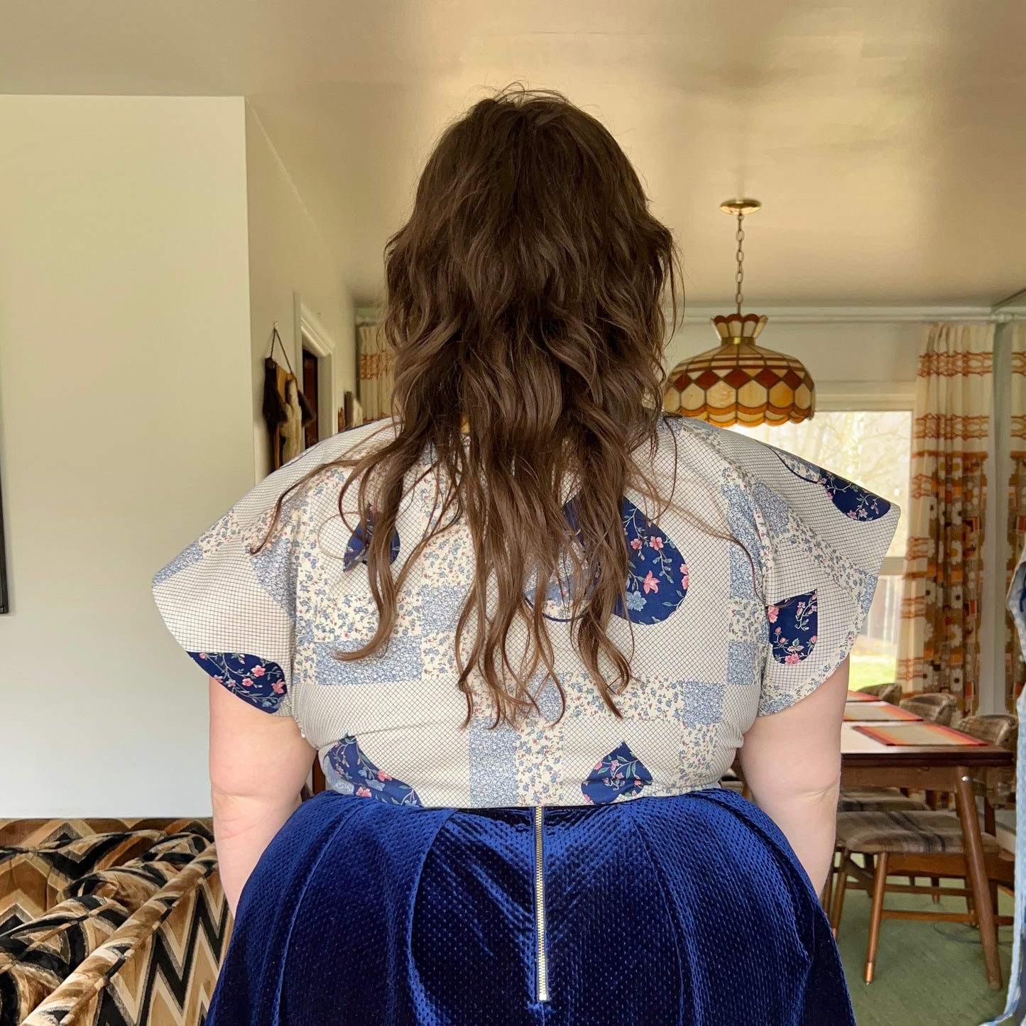 HEARTS WRAP TOP