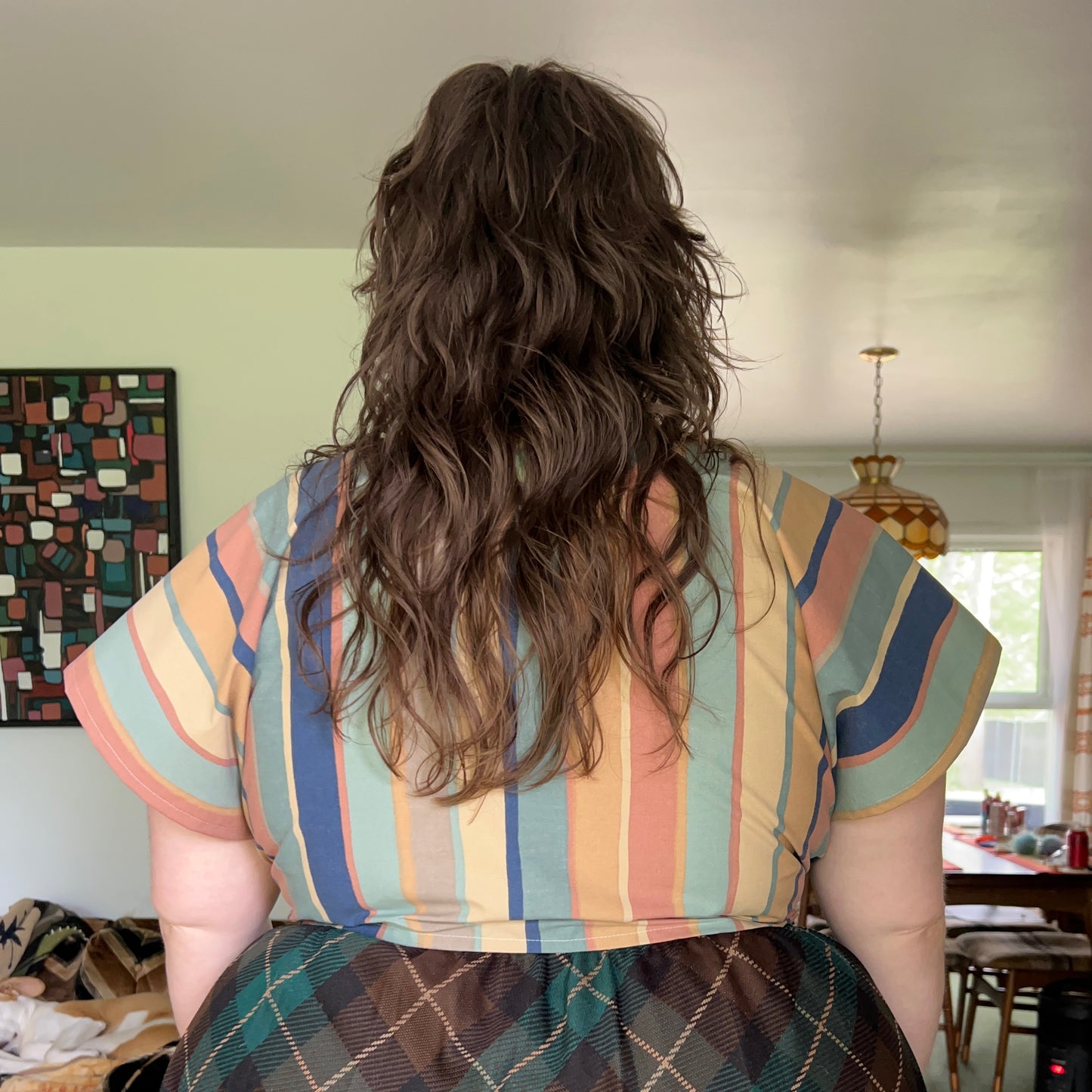 SKATEBOARDING BUNNIES WRAP TOP
