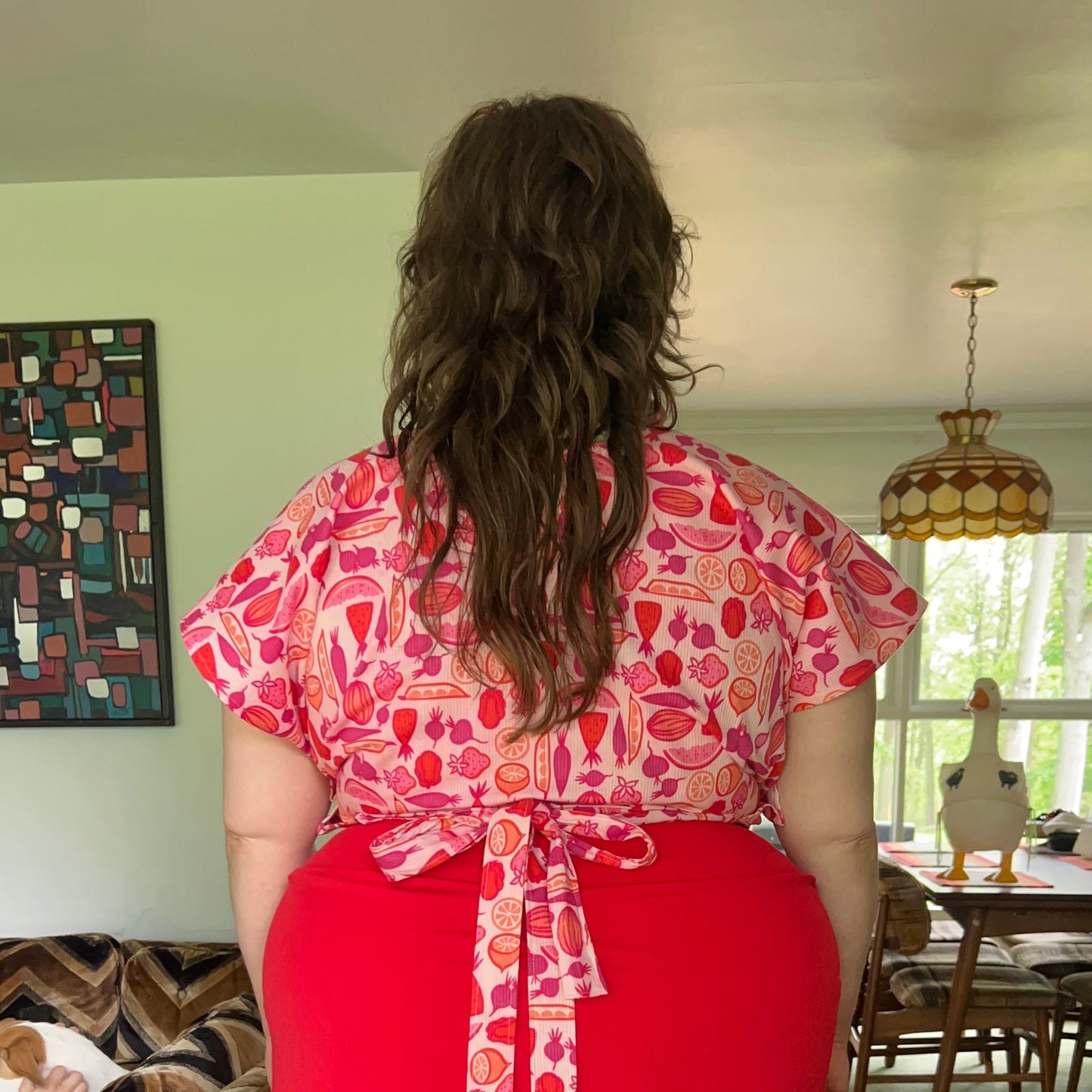 PIGGY WRAP TOP