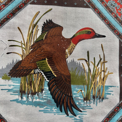 Green Winged Duck Wrap Top