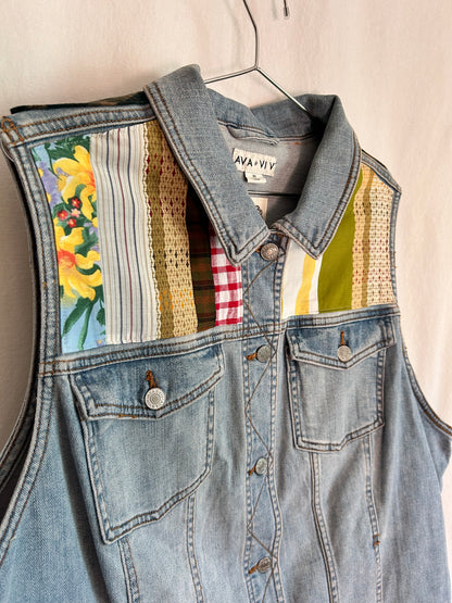 3X Denim Vest