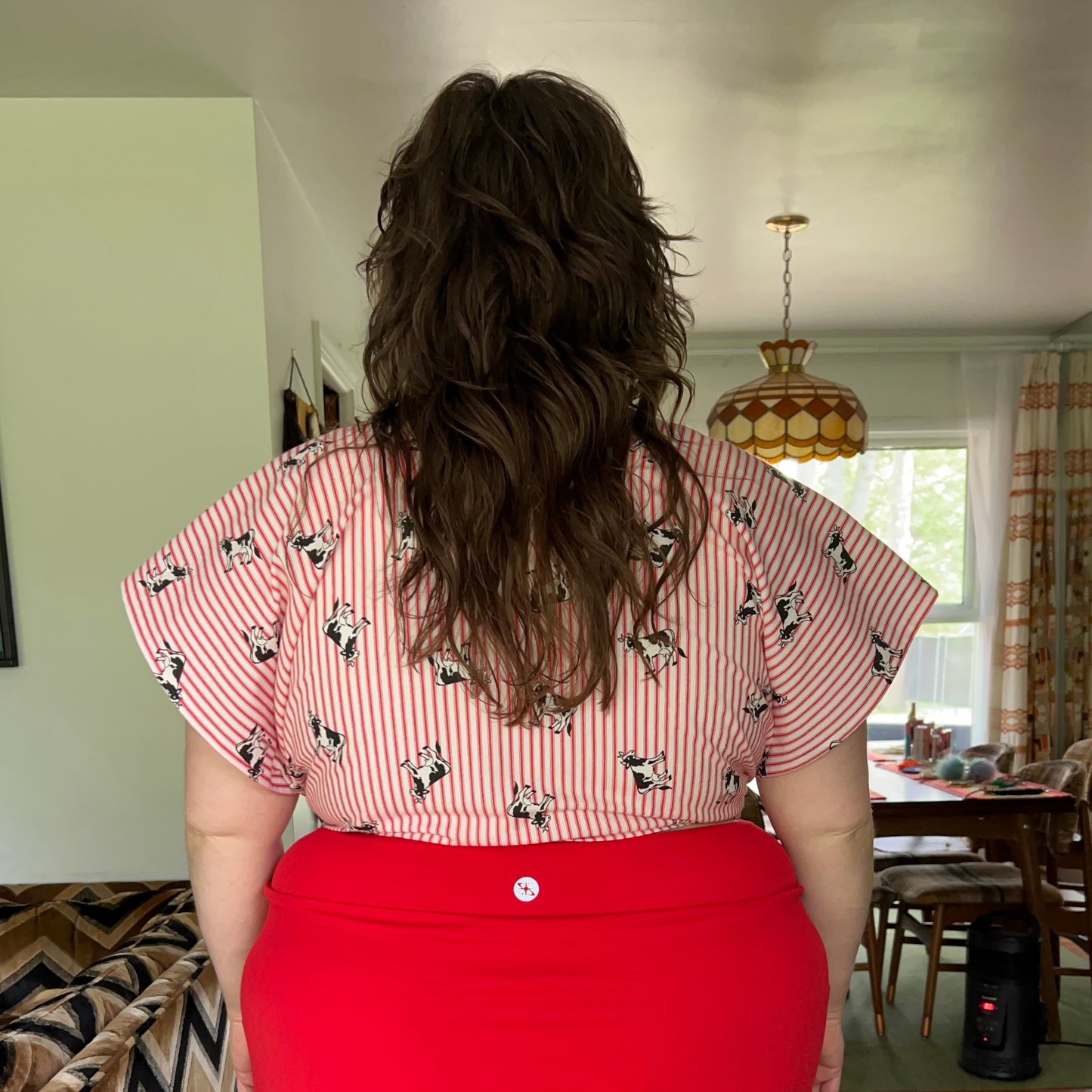 COW WRAP TOP