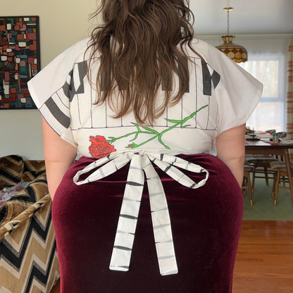 Piano Wrap Top