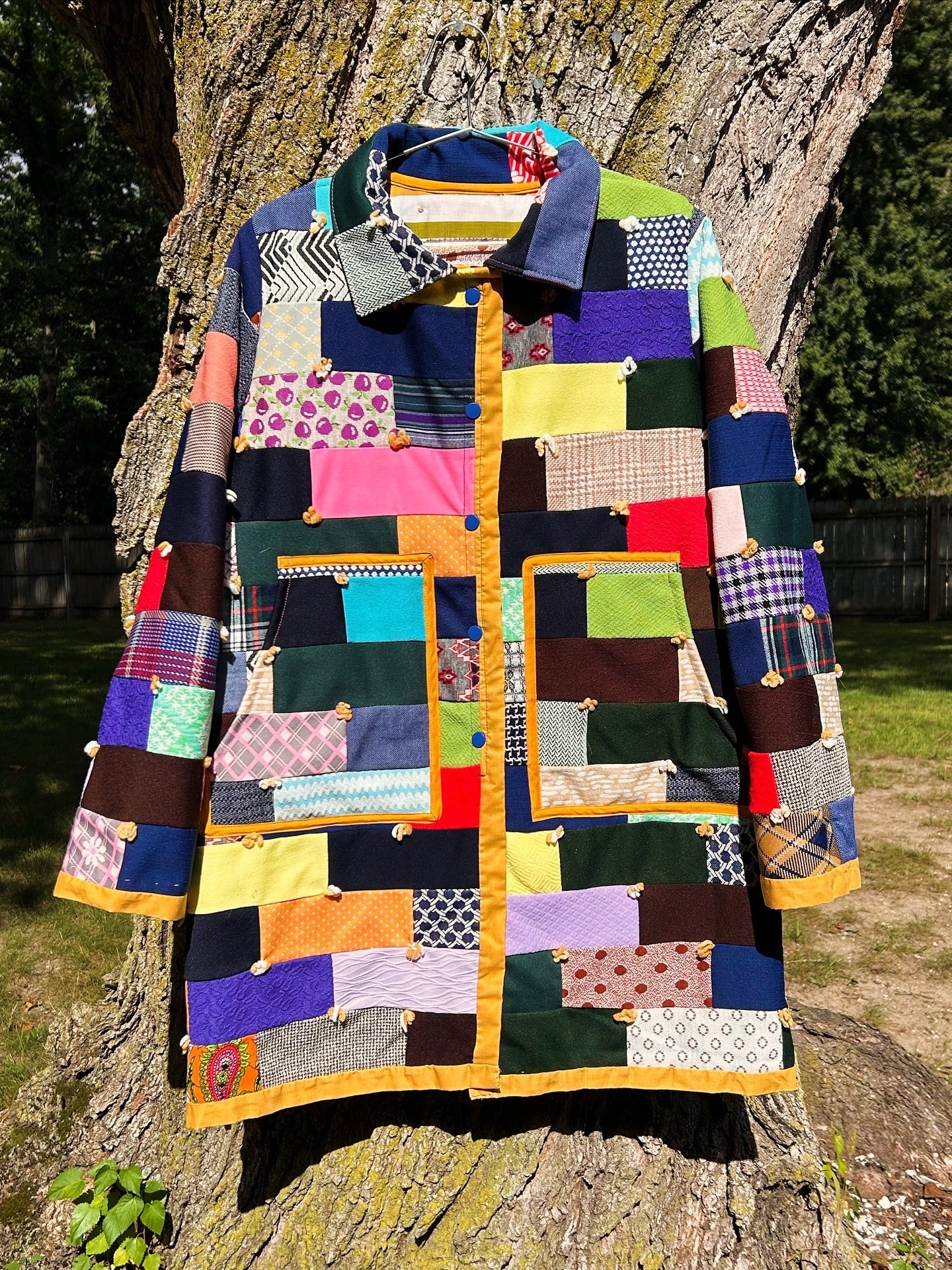XL Long Quilt Coat.