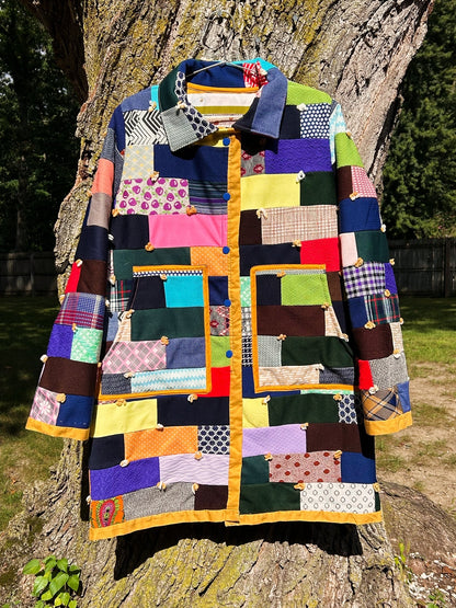 XL Long Quilt Coat.