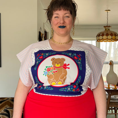 Teddy Wrap Top