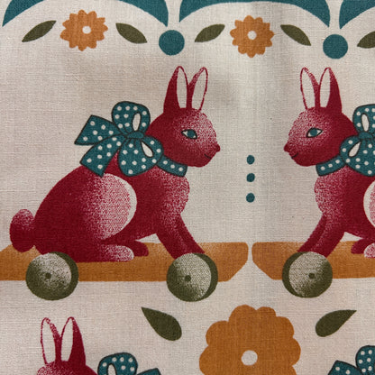 SKATEBOARDING BUNNIES WRAP TOP