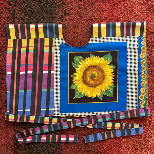 SUNFLOWER WRAP TOP