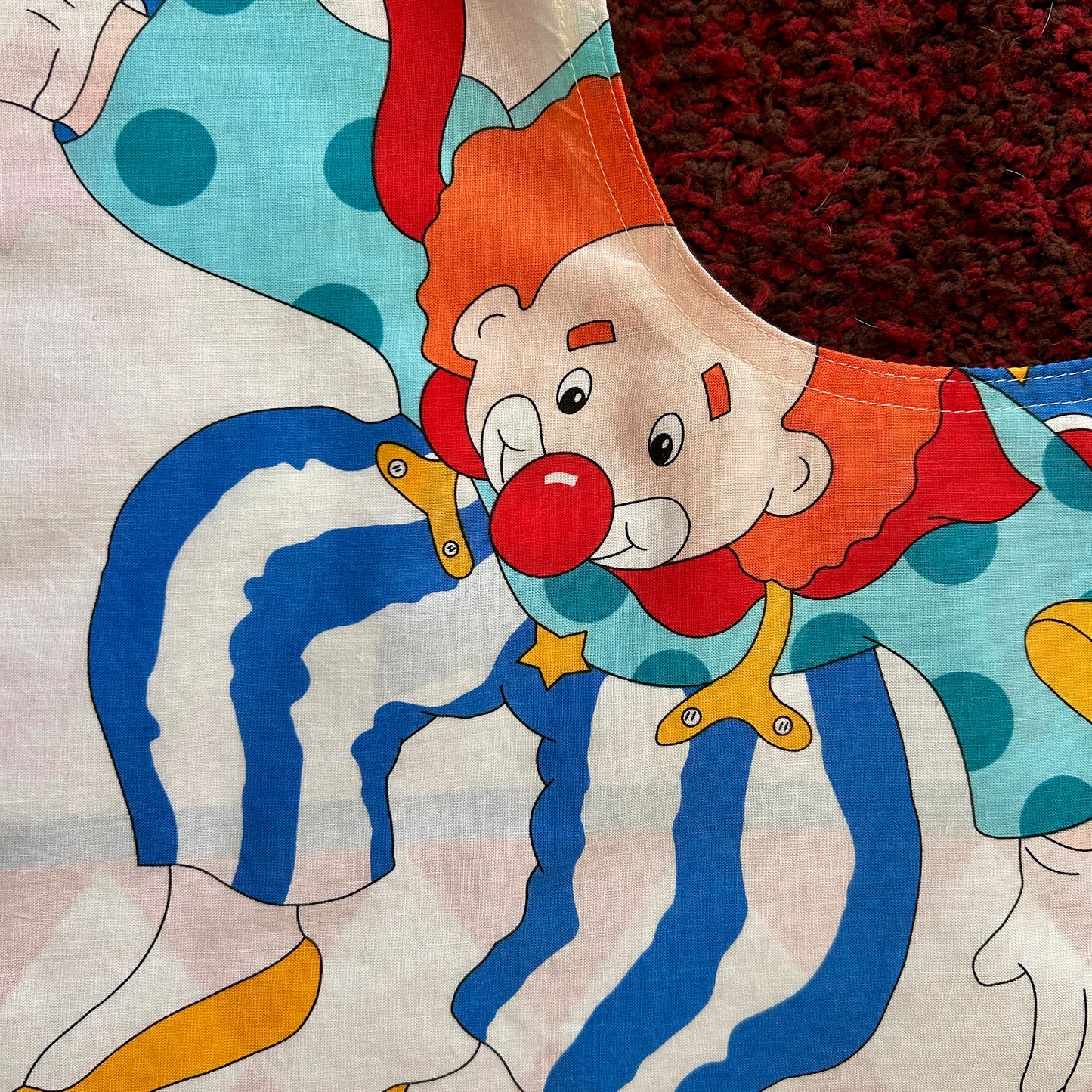 CLOWN BLUE & RED