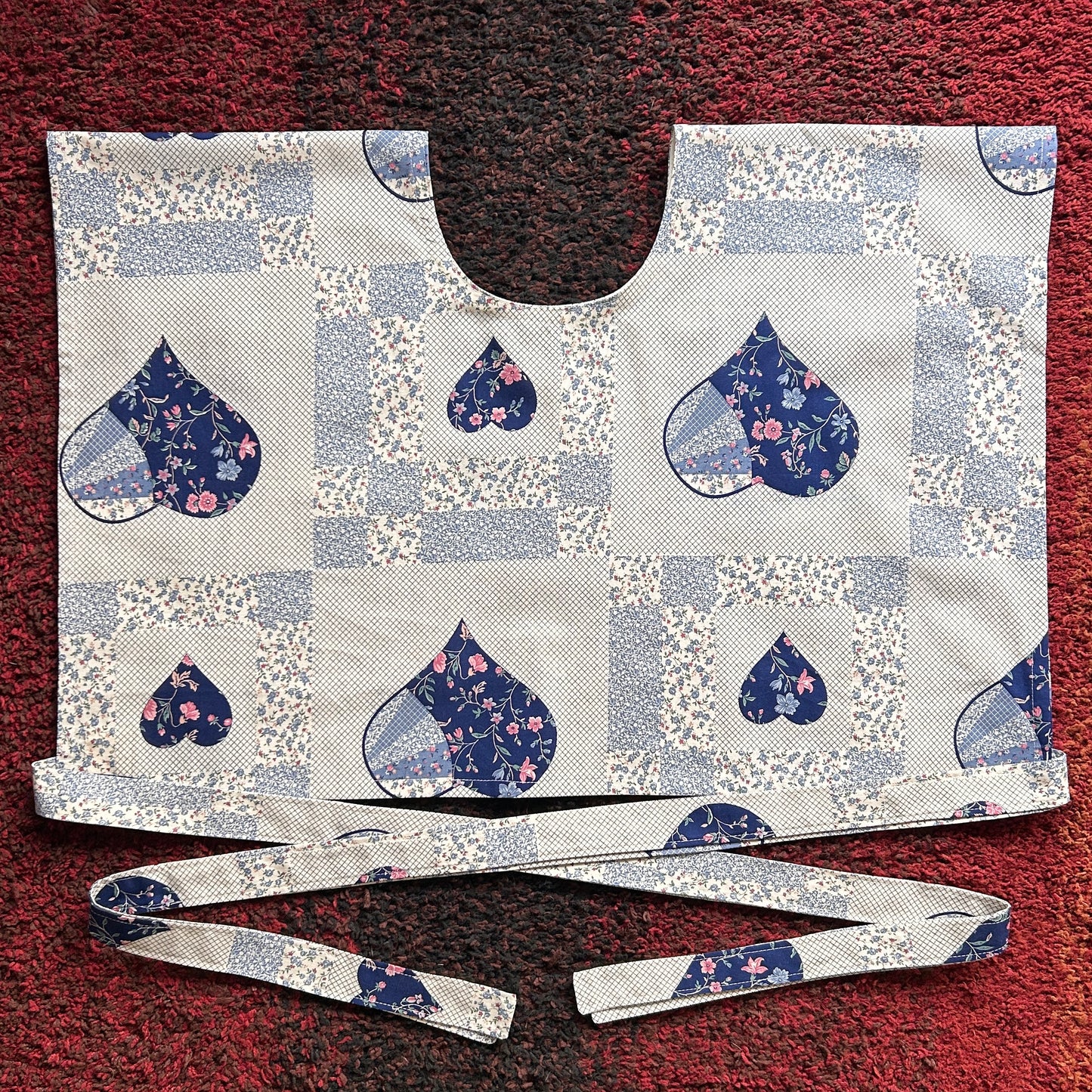 HEARTS WRAP TOP