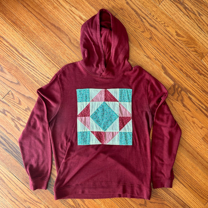 QUILT HOODIE M