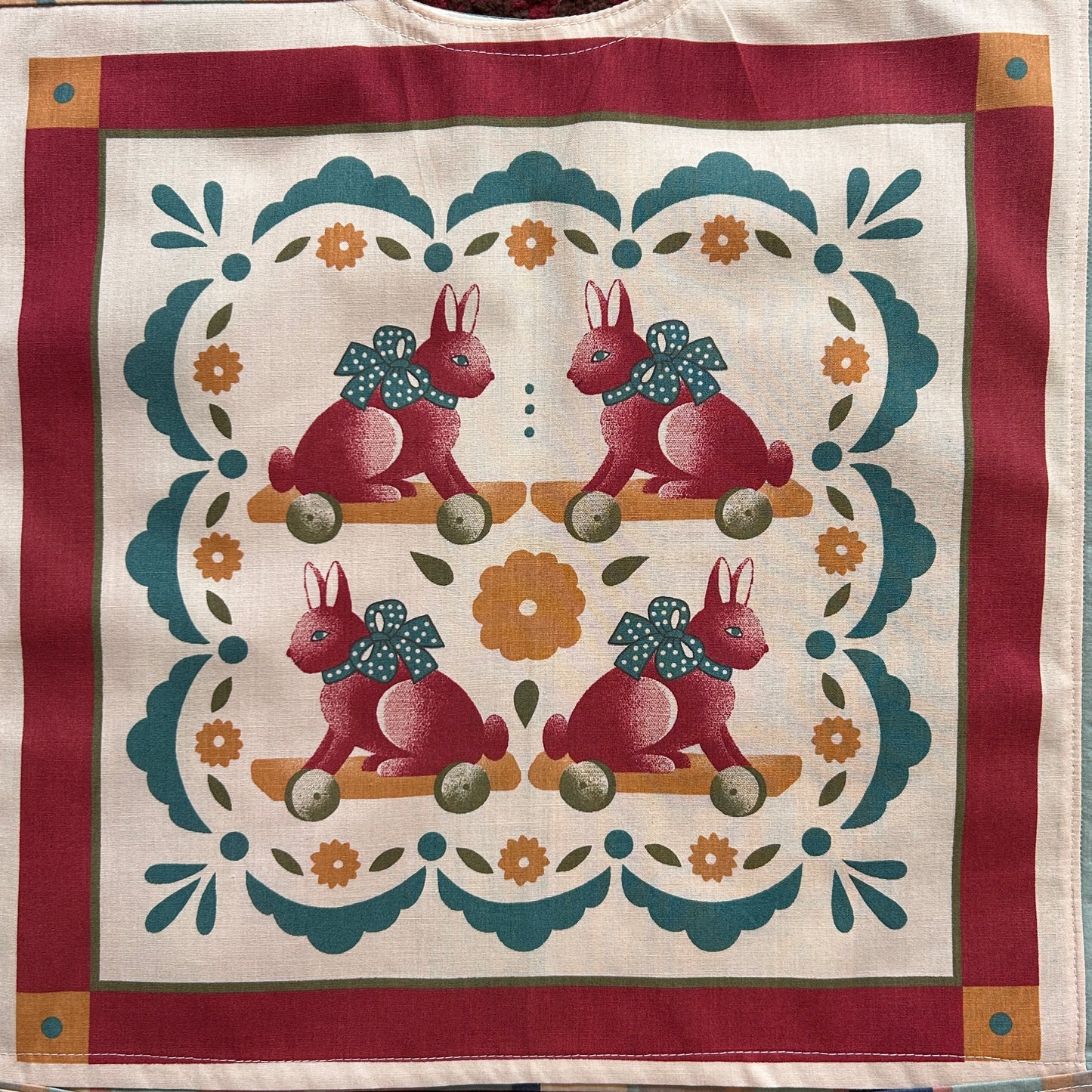 SKATEBOARDING BUNNIES WRAP TOP