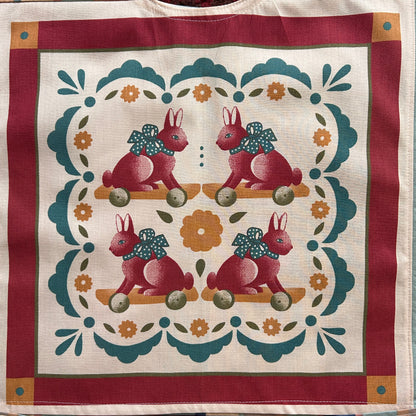 SKATEBOARDING BUNNIES WRAP TOP