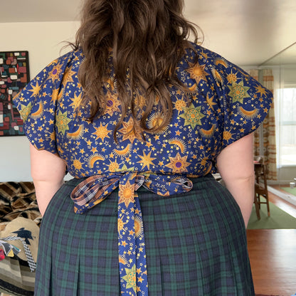 Celestial Wrap Top
