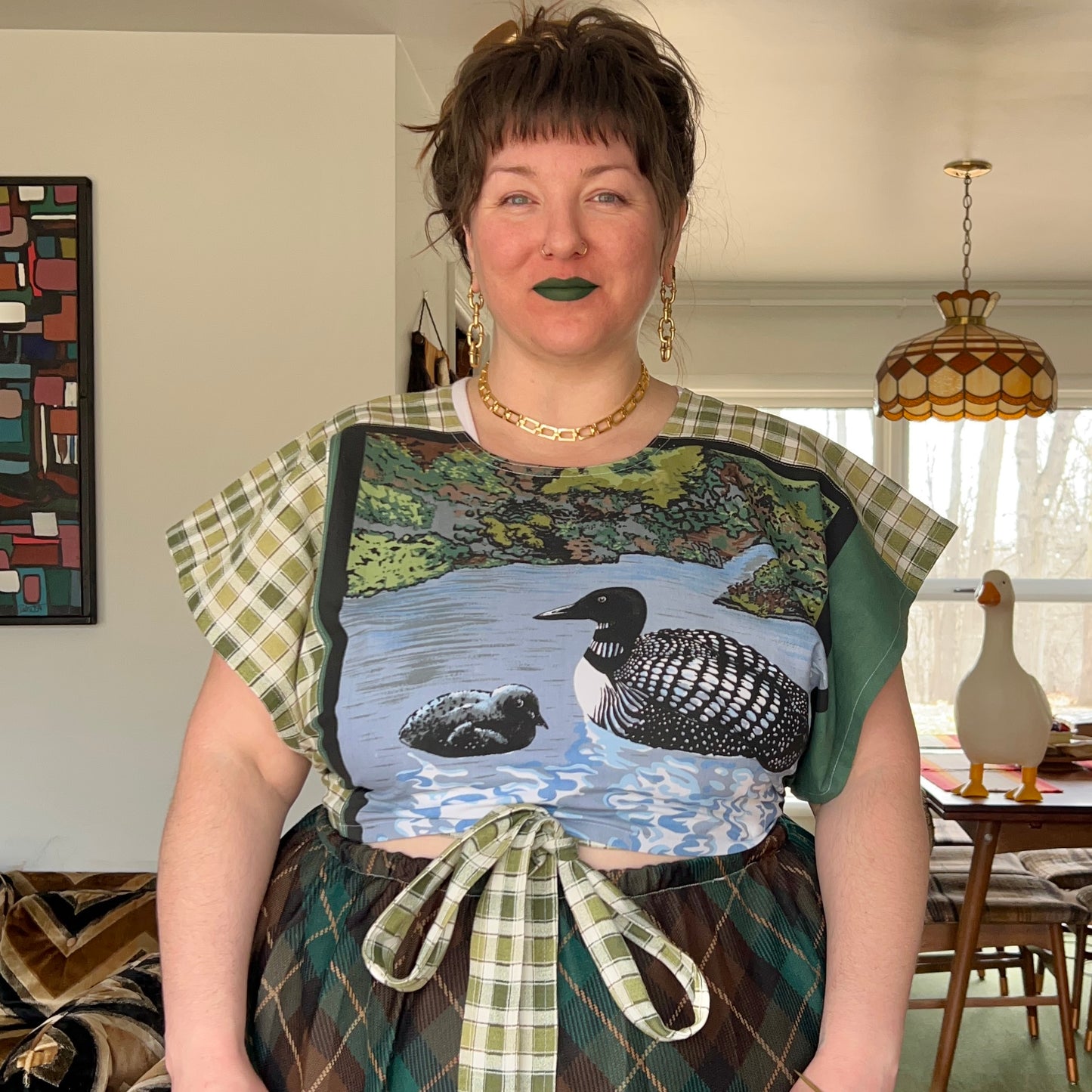 Loons Wrap Top