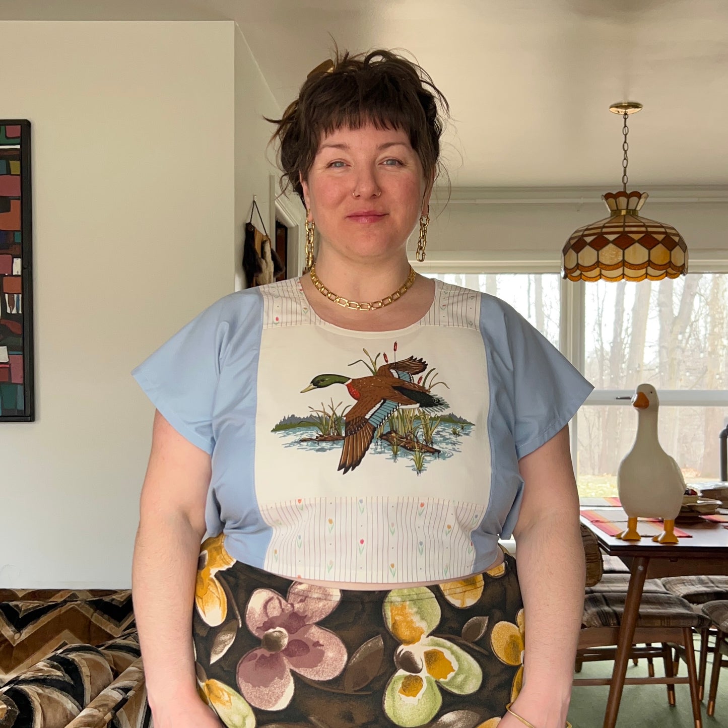 Flying Duck Wrap Top