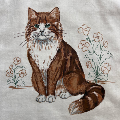 GREEN EYED KITTY WRAP TOP