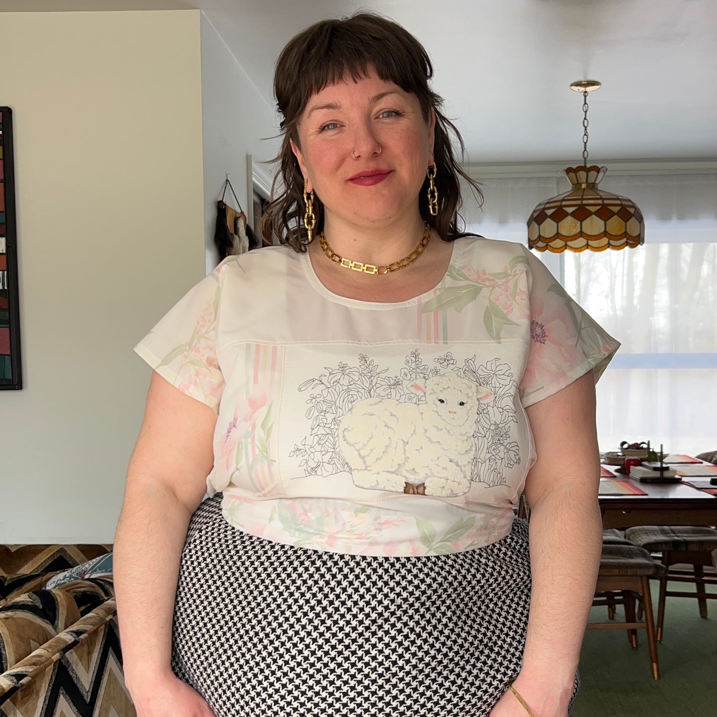 Lamb Wrap Top