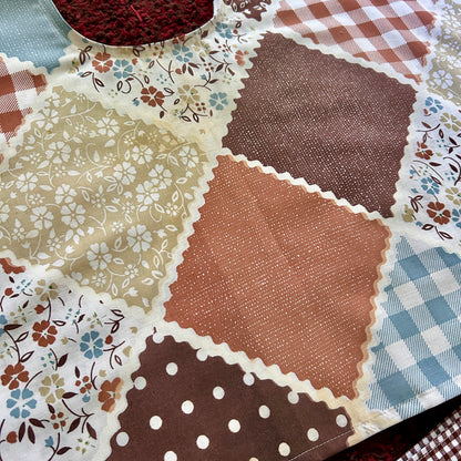 BROWN & BLUE