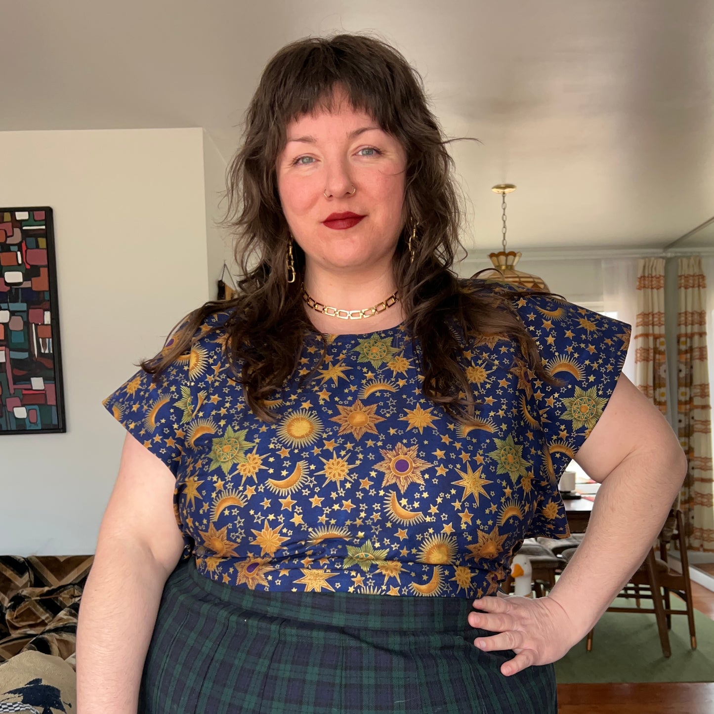Celestial Wrap Top