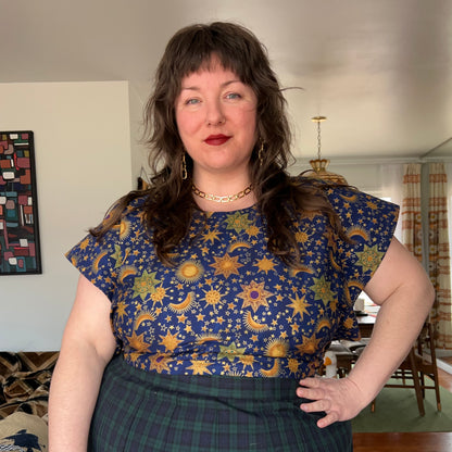 Celestial Wrap Top
