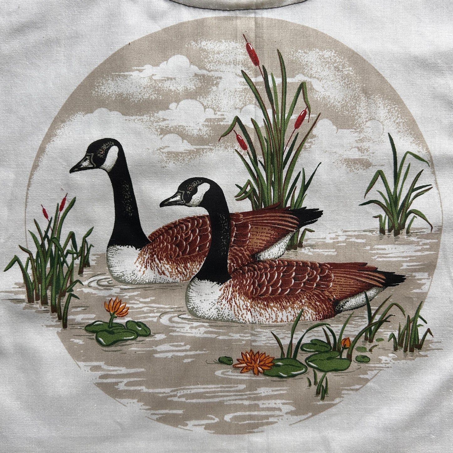 Canadian Geese Wrap Top
