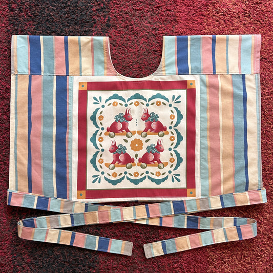 SKATEBOARDING BUNNIES WRAP TOP
