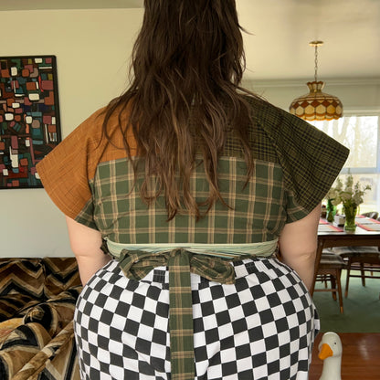 Canadian Geese Wrap Top