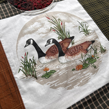 Canadian Geese Wrap Top