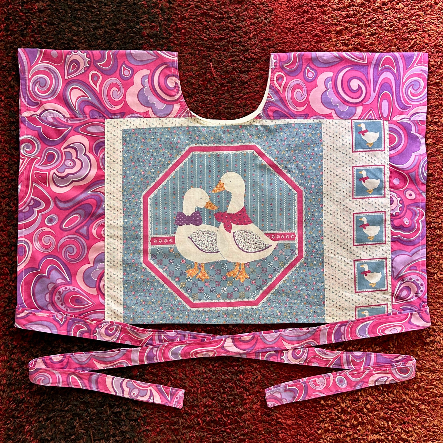 PINK PORCH GEESE SET S1
