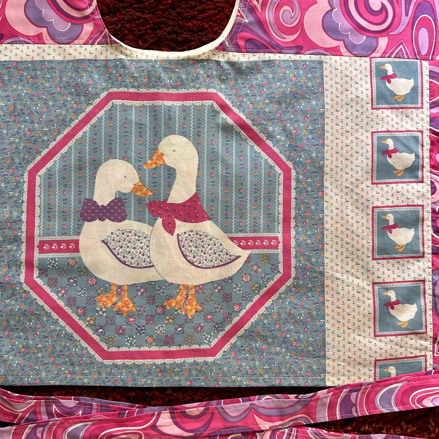 PINK PORCH GEESE SET S1