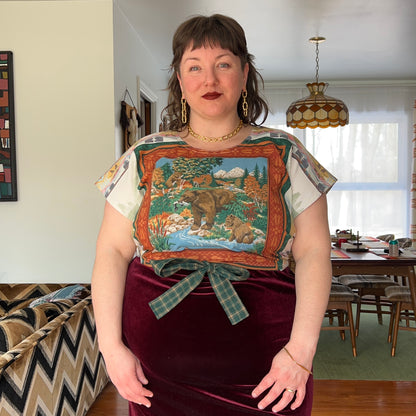Bears Wrap Top