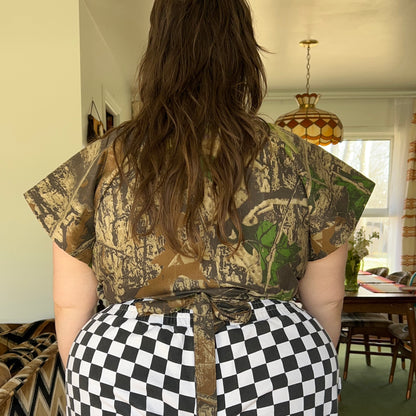 Camo Duck Wrap Top