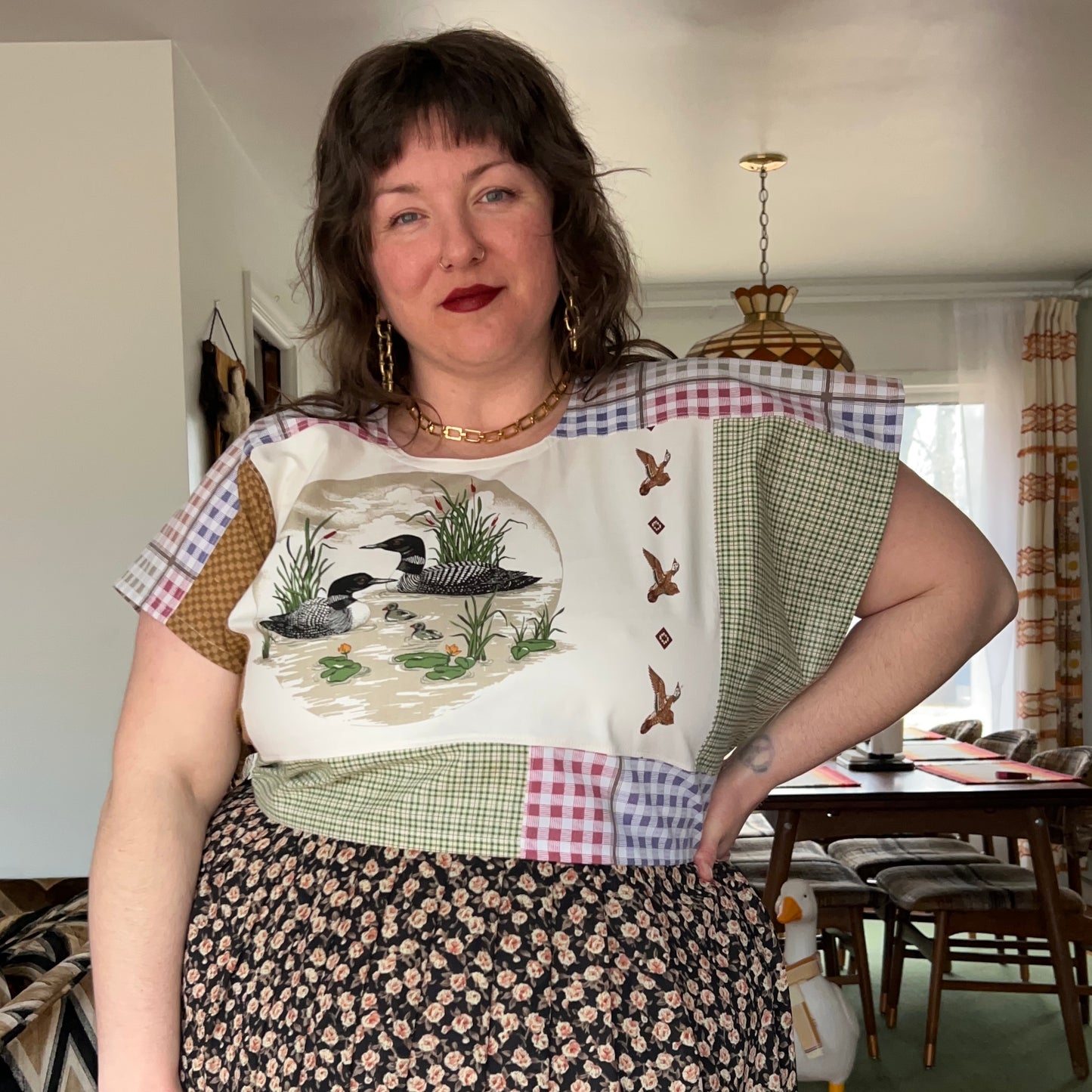 Loons Wrap Top
