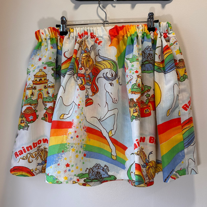 Rainbow Bright skirt.